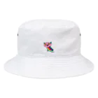 HILOMIOのカラフルみみずくちゃん Bucket Hat