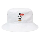 イラスト MONYAAT のラビットパンダ Bucket Hat