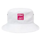 ReeminDesignのPINK CATS バケットハット