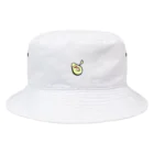 YomoのイラストSHOPの陽気なアボカドくん Bucket Hat