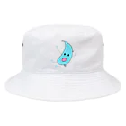 ぶたさぶのお店の雨粒ちゃん Bucket Hat