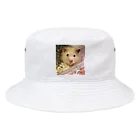 わたぼこりプ•リンのキンクマぷりんくん Bucket Hat