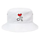 まみまりあのハートウィングスマイル Bucket Hat