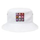 huroshikiのパンディ・モンロー Bucket Hat