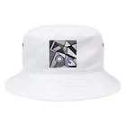 ふみ★のＬＯＶＥ（モノトーン） Bucket Hat