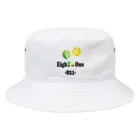 ストリートファッションはEighTwOne-821-(えいとぅーわん はちにーいち)のレモンライム Bucket Hat