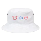 しゃ一ぷーるの蟹魚蟹 Bucket Hat