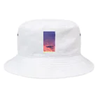 ウルフの夕暮れ Bucket Hat