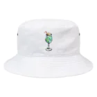 イナバユリコのクリームソーダ Bucket Hat