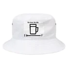 歯車デザインのとりあえず生 Bucket Hat