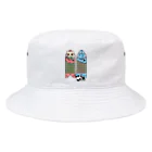 Cɐkeccooのもぐもぐふれんず★鯉のぼり Bucket Hat