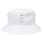 Tiyori's shopの几帳結び Bucket Hat