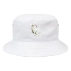 海賊猫 cocoのvictorian cat Donation T-shirt ➂ 両面Tシャツ Bucket Hat