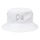 中花出張所のあたるネコ Bucket Hat