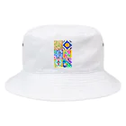 キラリズムのカラフル夏模様 Bucket Hat