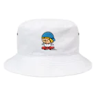 つぶっちーズのスケボーつぶっち Bucket Hat