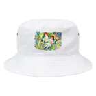 ほそぼそタイムスのふたりあわせ Bucket Hat