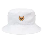 スーパーエビフライランドのしかってそうなねこ Bucket Hat