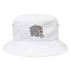 それいゆの仲良し親子シリーズ（カバさん） Bucket Hat