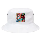 airi-satoの18禁バージョンドラァグクイーンキャット Bucket Hat