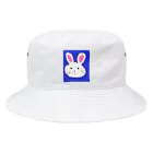 でおきしりぼ子の実験室のてがきうさぎ Bucket Hat