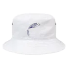 Fishes Can't FlyのBlanquito the Koi fish Bucket Hat