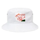 muchoのタコス屋のコーンちゃん Bucket Hat