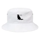 うちのあかりん家のmy dog Golden retriever  Bucket Hat