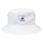 ぱすてらむぎこの青空パンダ Bucket Hat