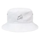 yuriekonoのロゴ風UMA Bucket Hat