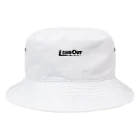 LONGOUTのLONGOUTブラックロゴ Bucket Hat