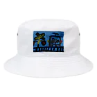 ふうちゃんマンの電車 踏切 Bucket Hat