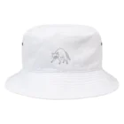 猫楠透（ネコグスとおる）の威嚇前のねこ Bucket Hat