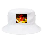 NEON LIGHT STARSの香港九龍カンフー Bucket Hat
