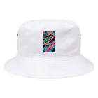 gpjt_753-dmのサイケ風 Bucket Hat