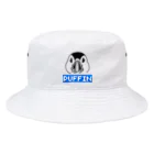 小太刀のパフィン(ブルー) Bucket Hat