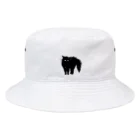 マイマイタケの怒ってます（黒猫） Bucket Hat