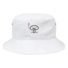 ハナのお店の天然きのこ Bucket Hat