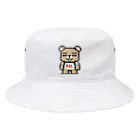 のりまゆのドット Bucket Hat