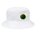 ヨープキャンが気になったのすいか -watermelon- 丸 Bucket Hat