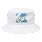 世界の絵画アートグッズのルイ・イカール《ヨットレース》 Bucket Hat