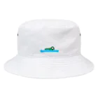 alligator_artの水面から陸の様子を伺う鰐 Bucket Hat