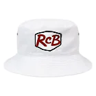 ハチロックモーターサイクルのRocketCowlBrothers.メインロゴ Bucket Hat