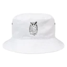 segasworksのねむいアフリカオオコノハズク Bucket Hat