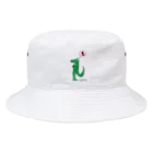 alligator_artのナスが天敵な鰐 Bucket Hat