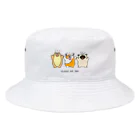 もちの天ぷらのゆかいなINU Bucket Hat