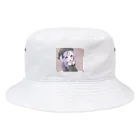 もかふしぎ🐰の量産型パープルヘアー Bucket Hat