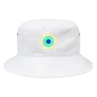 CORONET70のサークルa・クリーム・ペパーミント・青 Bucket Hat