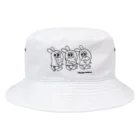 FROZEN RABBITのうさぎくんブラザーズ Bucket Hat