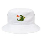 ハチノショップ　スズリ店の火をふくドラゴン Bucket Hat